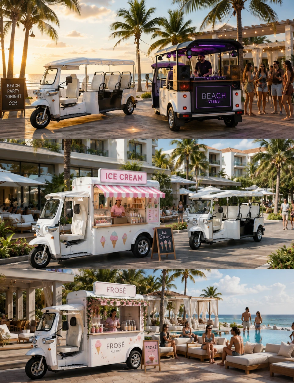 eTuk USA mobility deployment services for transportation, hospitality, and custom business operations.